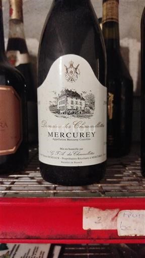 Burgundsko Mercurey Domaine Des Chaumellottes Neročník