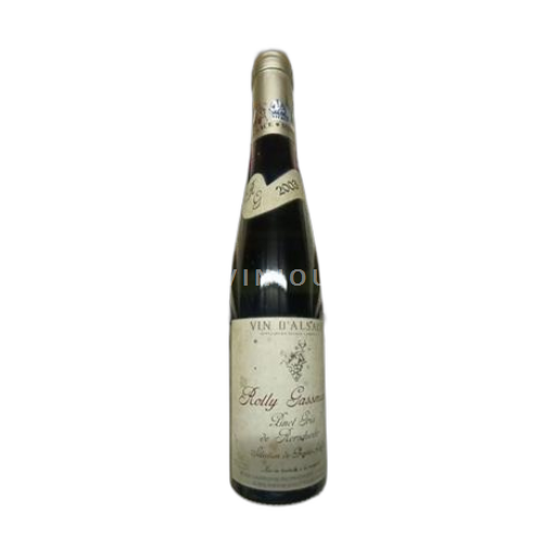 Alzacija Pinot sivi Sélection de Grains Nobles Rolly Gassmann Pinot gris de Rorschwihr 2003