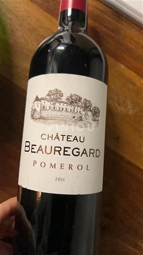 Bordeaux Pomerol Château Beauregard 2011