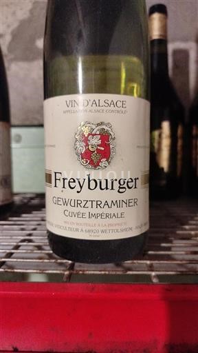 Alsace Grand Cru Freÿburger Impériale Ei vuosikertaa