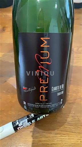 Rona dolina Clairette de Die Domaine Maillefaud Tradition Neleten.