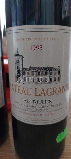Bordeaux Saint-Julien Grand Cru Château Lagrange 1995