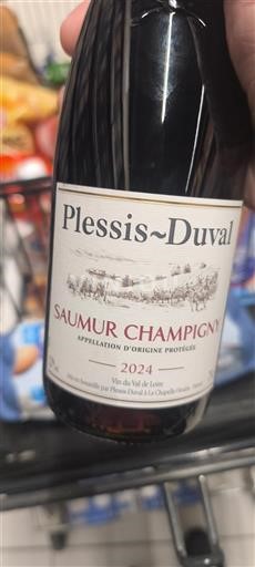 Loiren laakso Saumur-champigny Plessis-Duval 2024