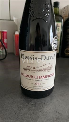 Loiredalen Saumur-champigny Plessis-Duval 2024