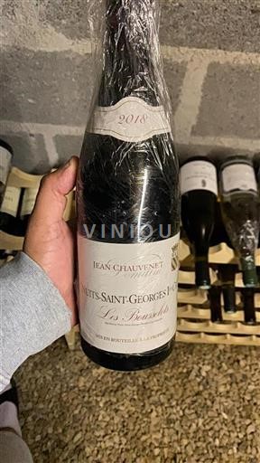 Burgundi Nuits-saint-georges Premier Cru Jean Chauvenet Les Bousselots 2018
