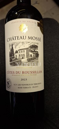 Roussillon Côtes-du-Roussillon Château Mossé 2023