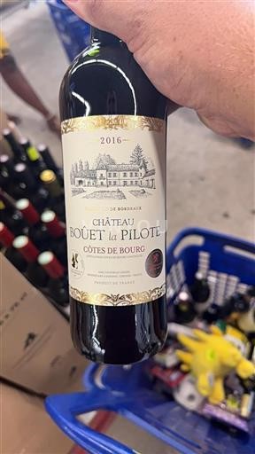Bordéus Côtes-de-bourg Château Bouët la Pilote 2016