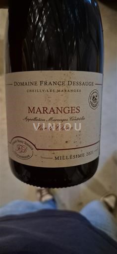 Burgundy Maranges Domaine France Dessage Sur le Chêne 2021
