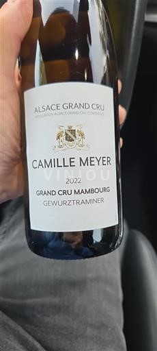 Alsace Alsace Grand Cru Grand Cru Camille Meyer Grand Cru Mambourg 2022