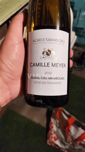 Elzas Alsace Grand Cru Grand Cru Camille Meyer Grand Cru Mambourg 2022