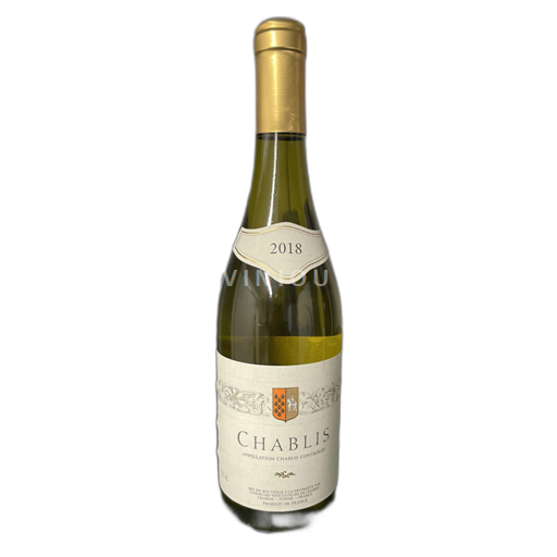 Burgundi Chablis Union des viticulteurs  2018