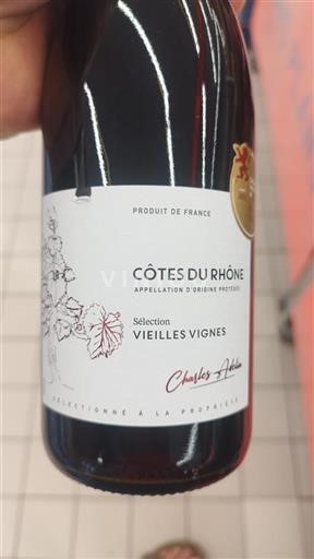 Rhônedalen Côtes du Rhône Charles Aelin Sélection Vieilles Vignes 2023