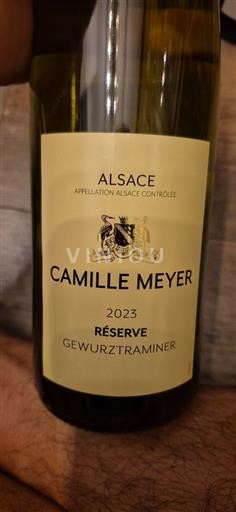 Alsace Grand Cru Camille Meyer Réserve 2023