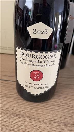 Burgundi Määrittelemätön Grand Cru Bailly-Lapierre 2023