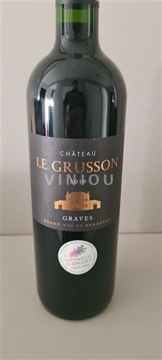 Bordeaux Graves Château Le Grusson 2019