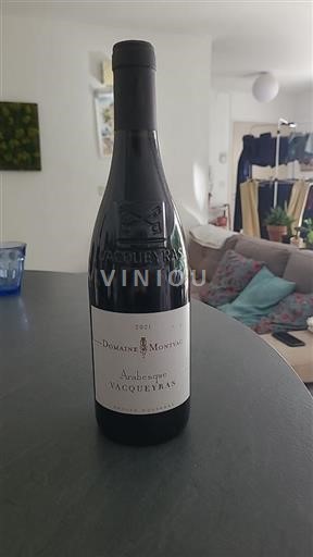 Rhônen laakso Vacqueyras Domaine Montvac Arabesque 2021