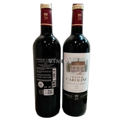 Bordéus Moulis-en-Médoc Cru Bourgeois Supérieur Château Caroline 2019