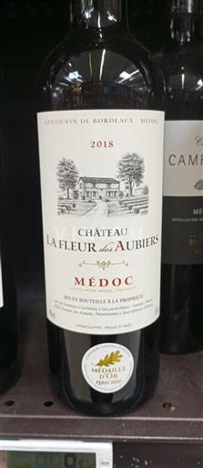 Bordeaux Médoc Château La Fleur des Aubiers 2018