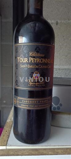 Bordeaux Saint-Émilion Grand Cru Château Tour Peyronneau 2020