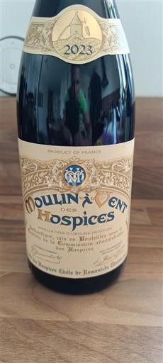 Beaujolais Moulin-à-vent Hospices Civils de Romanèche-Thorins Hospices 2023