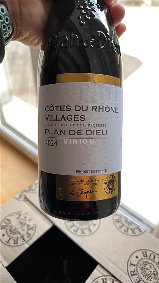 Rhônedalen Côtes-du-Rhône-Villages Plan de Dieu 2024