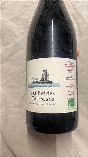 Loirevallei Saint-Nicolas-De-Bourgueil François-Xavier Barc Les petites terrasses 2023