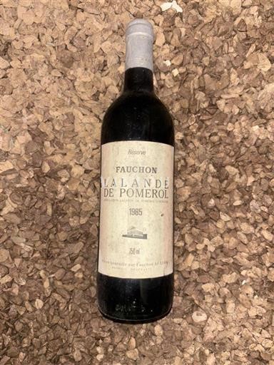 Burdeos Lalande-de-Pomerol Fauchon Réserve 1985