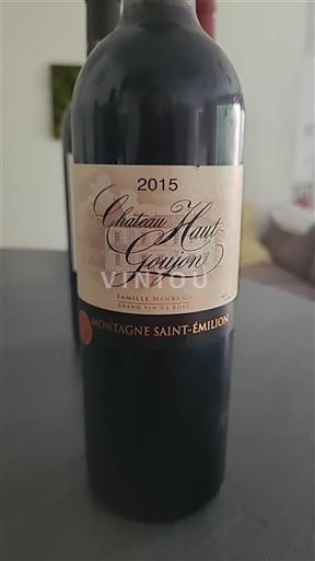 Bordéus Montagne-saint-émilion Château Haut-Goujon 2015