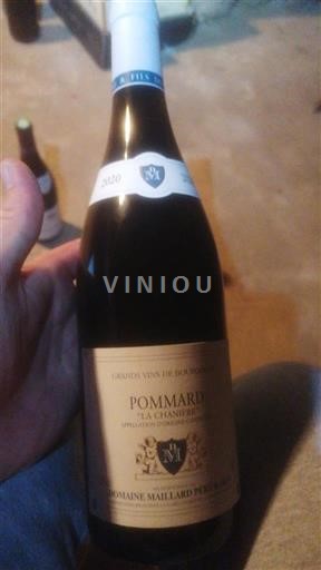 Burgundi Pommard Premier Cru Domaine Maillard père et fils La Chaniere 2020