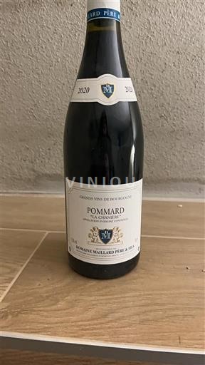 Burgundija Pommard Premier Cru Domaine Maillard père et fils La Chaniere 2020