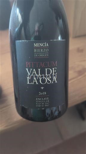 Castile and León Bierzo Pittacum Val de la Osa 2018
