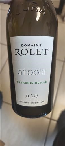Jura Arbois Domaine Rolet Savagnin Ouillé 2022