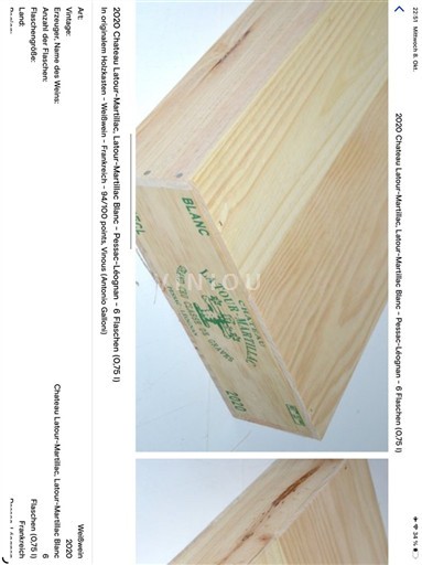 Bordeaux Pessac-Léognan Château La Tour Martillac 2020