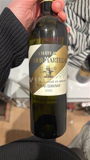 Burdeos Pessac-Léognan Château La Tour Martillac 2020