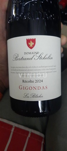 Rona dolina Gigondas Domaine Bertrand Stehelin Les Blâches 2024