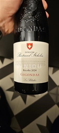 Thung lũng Rhône Gigondas Domaine Bertrand Stehelin Les Blâches 2024