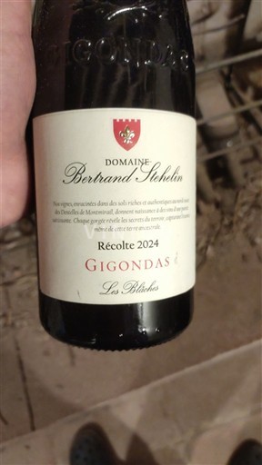 Valea Ronului Gigondas Domaine Bertrand Stehelin Les Blâches 2024