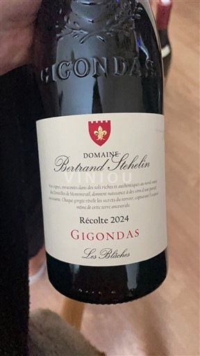 Thung lũng Rhône Gigondas Domaine Bertrand Stehelin Les Blâches 2024