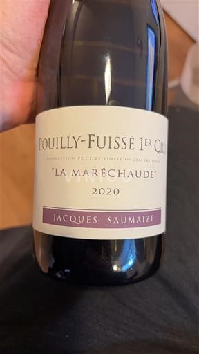 Borgoña Pouilly-fuissé Premier Cru Jacques Saumaize La Maréchaude 2020
