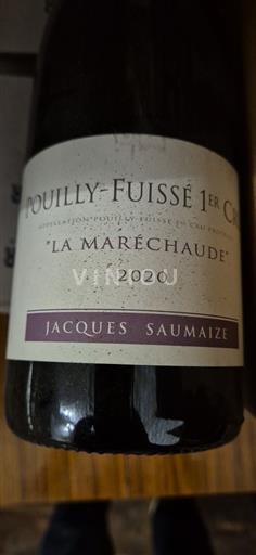 Bourgogne Pouilly-fuissé Premier Cru Jacques Saumaize La Maréchaude 2020