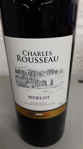 Languedoc-Roussillon Pays d'Oc Charles Rousseau Niet-geïntegreerd