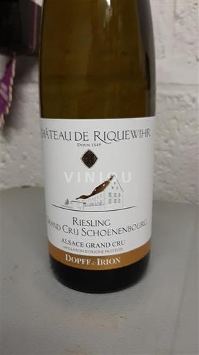 Alsazia Alsazia Grand Cru Grand Cru Château Riquewihr Riesling Grand Cru Schoenenbourg Senza annata