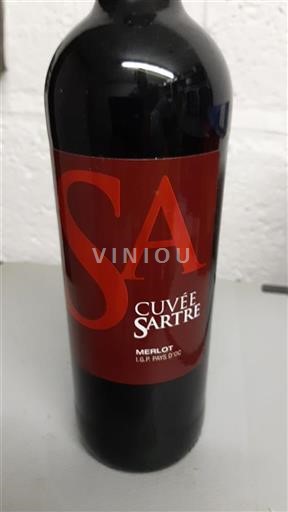 Languedoc og Roussillon Pays d'Oc Cuvée Sartre Ikke årgangsbestemt