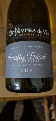 Borgogna Pouilly-fuissé Orfèvres du Vin 2019