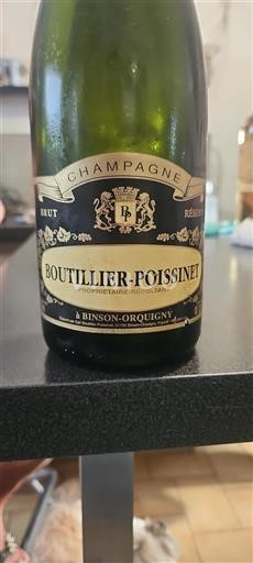 Champagne Champagner Boutillier-Poissinet Réserve Ohne Jahrgang
