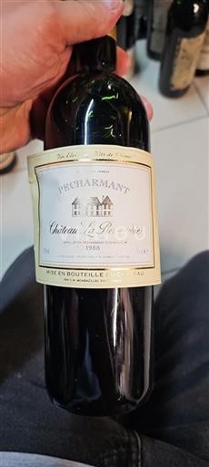 Sydväst Pécharmant Château La Renardière 1988