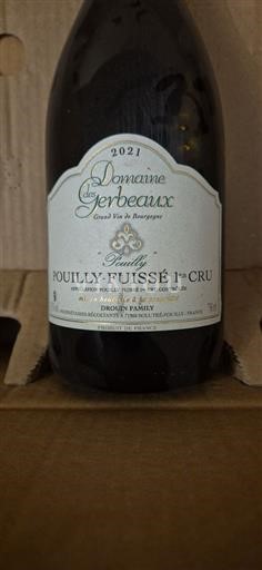 Burgundija Pouilly-fuissé Premier Cru Domaine Des Gerbeaux 2021