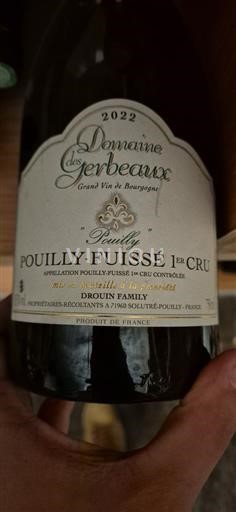 Burgundija Pouilly-fuissé Premier Cru Domaine Des Gerbeaux 2022