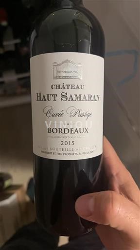 Bordeaux Château Haut Samaran Prestige 2015