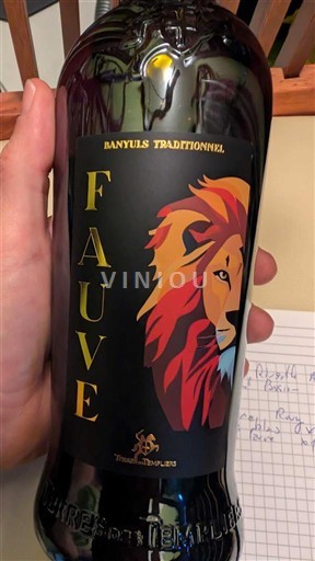 Roussillon Banyuls Terres des Templiers Fauve 2014